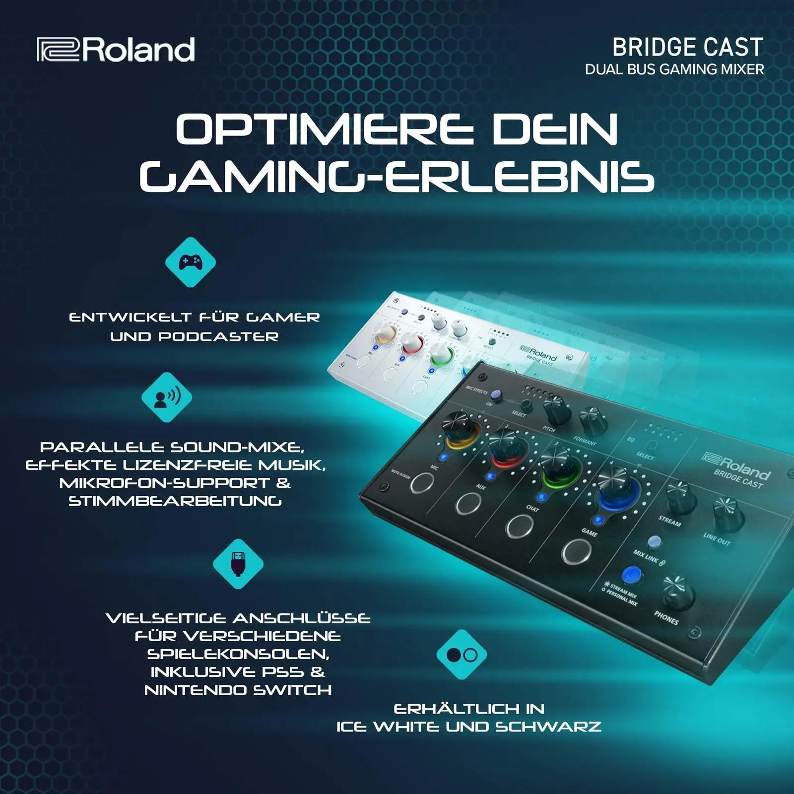 Roland muusikariistad ja dj-seadmed BRIDGECAST – lisavaade