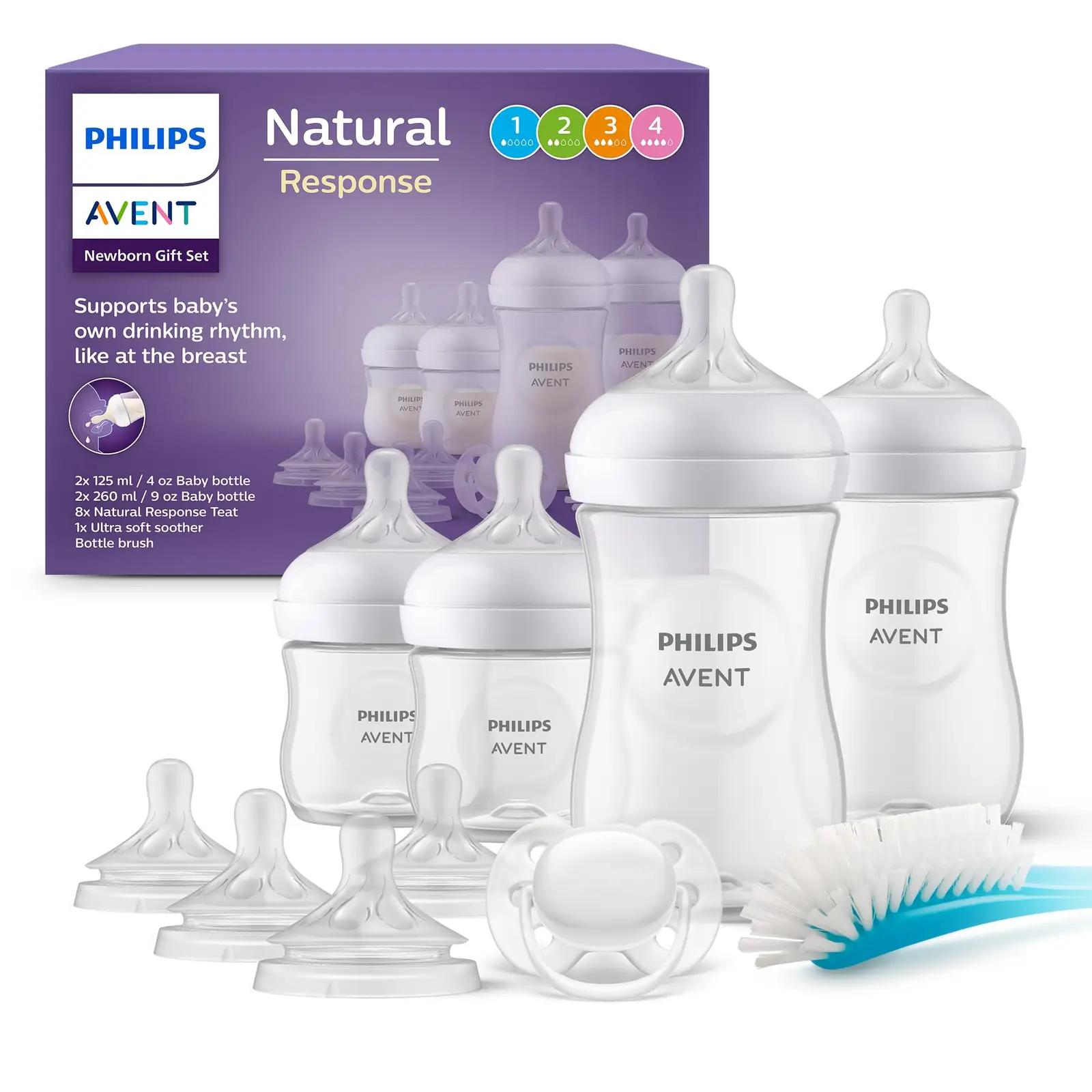 Philips beebipudelite kinkekomplekt Natural Response