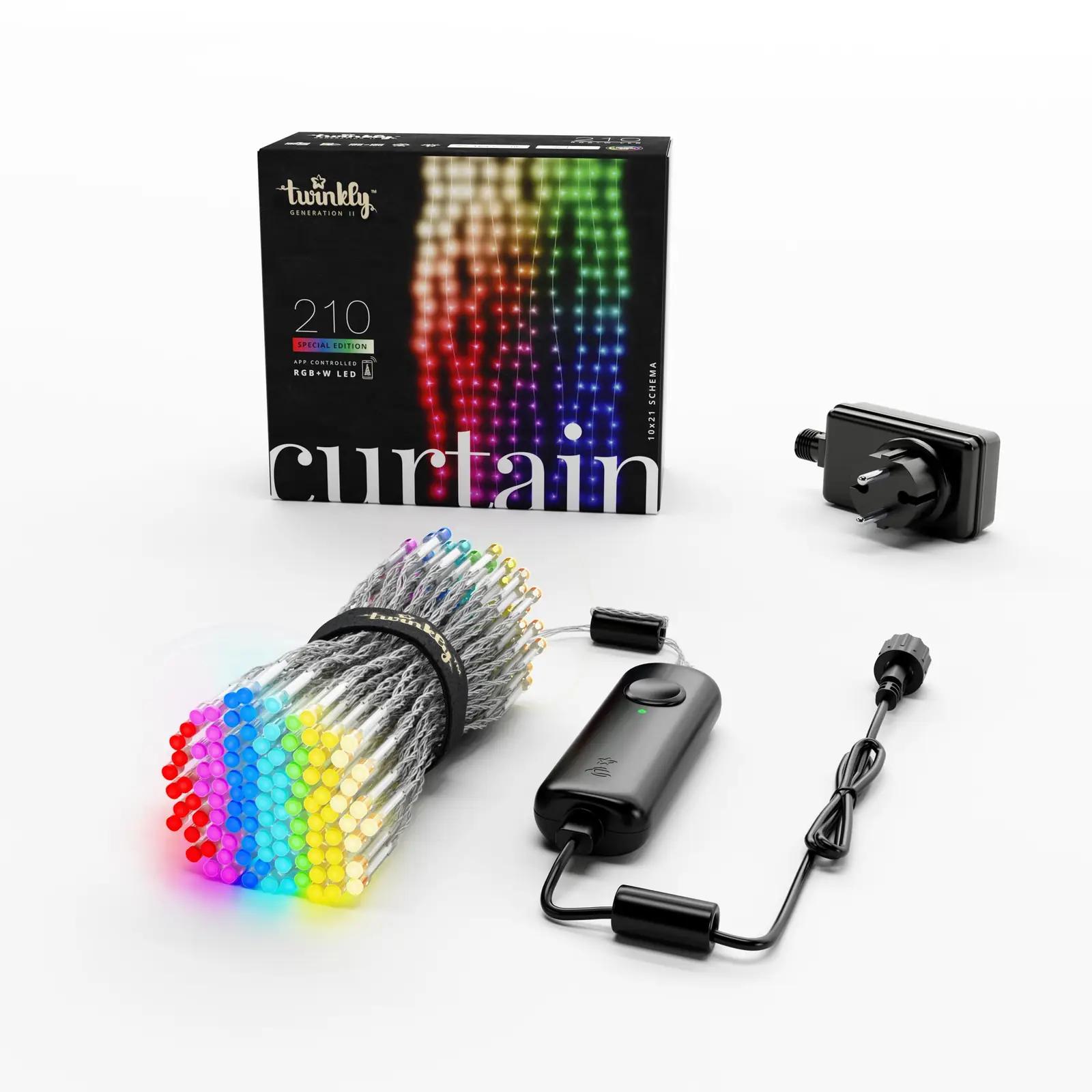 Twinkly nutikas kardinvalgusti 210 LED — sobib siseruumidesse ja