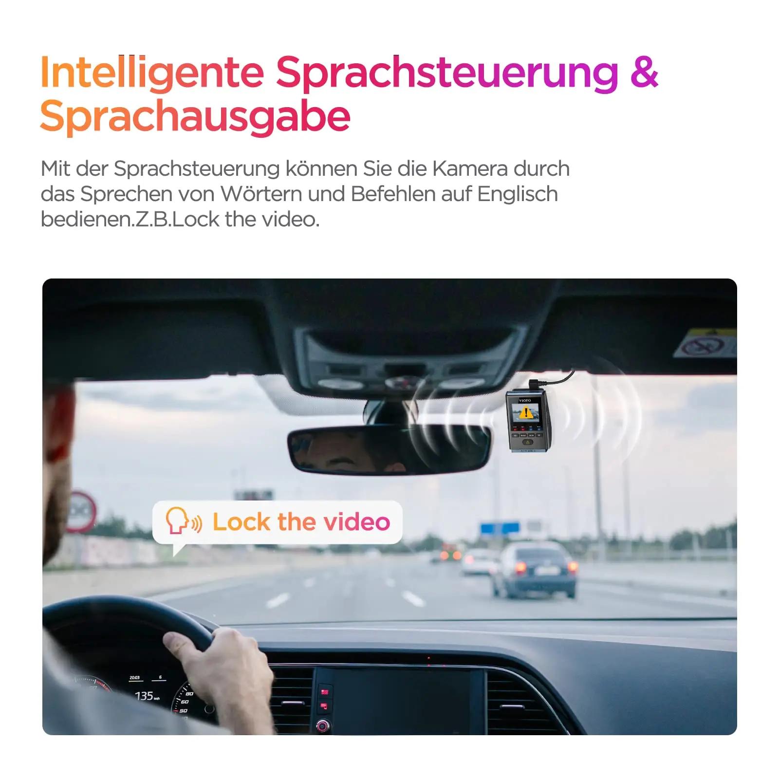 VIOFO peidetud autokaamera A119 Mini 2 — terav STARVIS öövaade – lisavaade