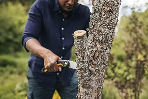 Fiskars vastupidav klappsäge – terav 21 cm tera aednikele – pilt 9