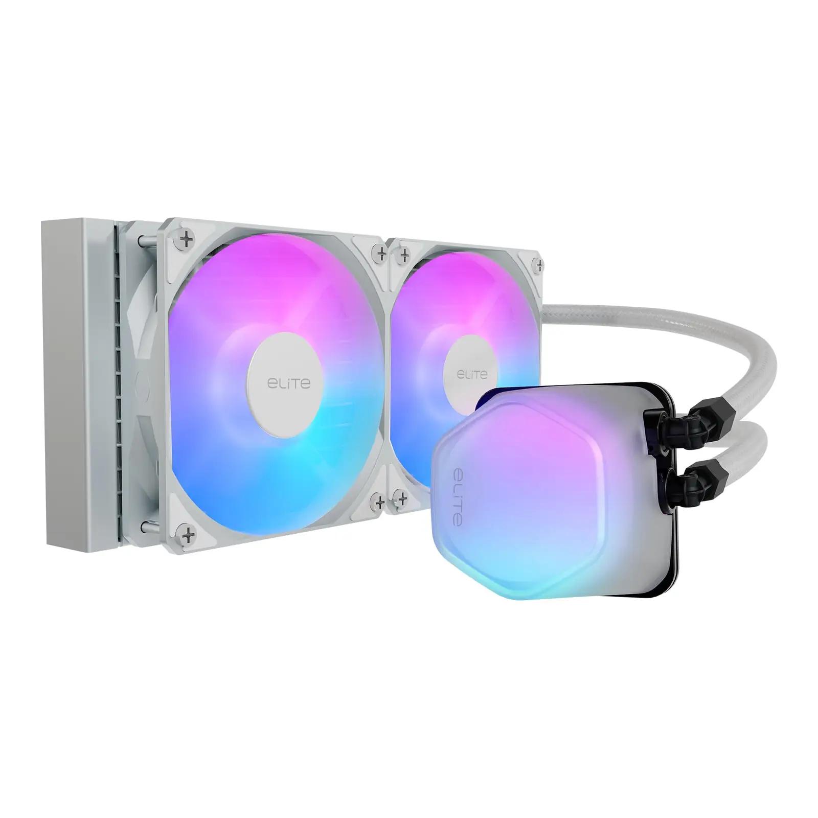 Cooler Master ML240 valge AIO vedelikujahuti – vaikne jahutus