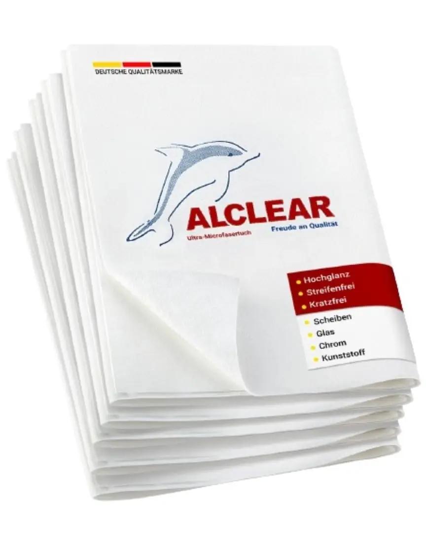 ALCLEAR mikrofiibrist aknalisad — triibuvaba 5‑tk komplekt
