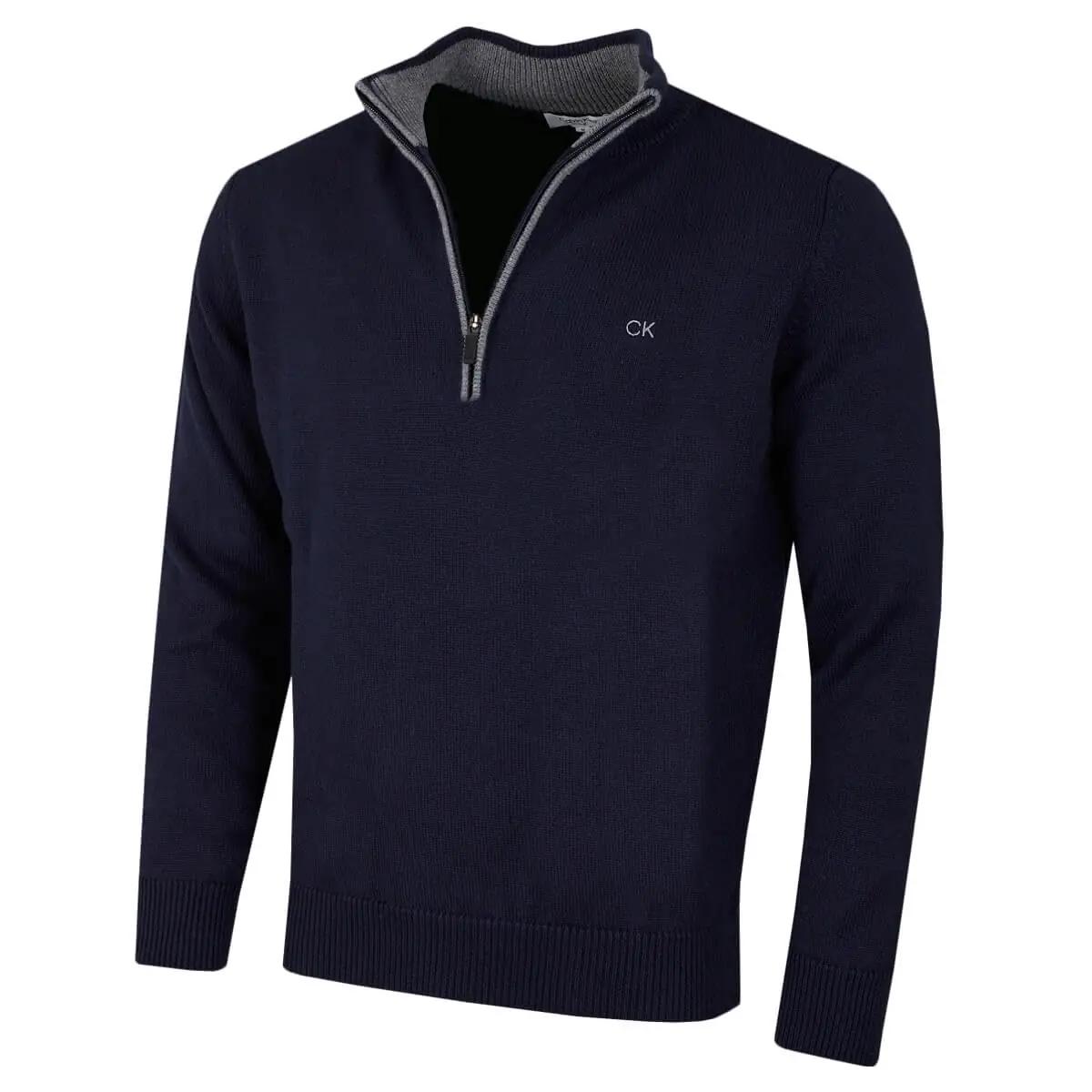 Calvin Klein puuvillane golfipullover – mugav ja stiilne
