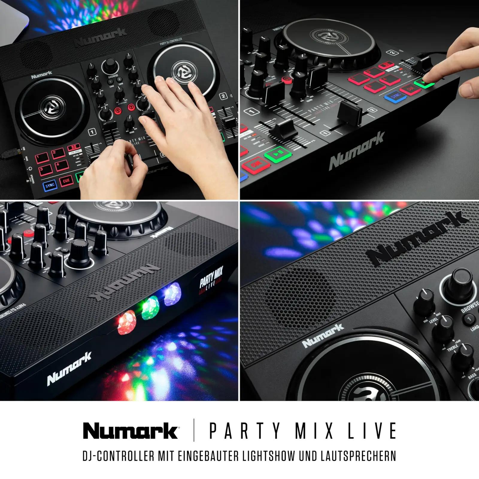 Numark Party Mix Live — kaasaskantav DJ-komplekt pidudeks ja – pilt 8