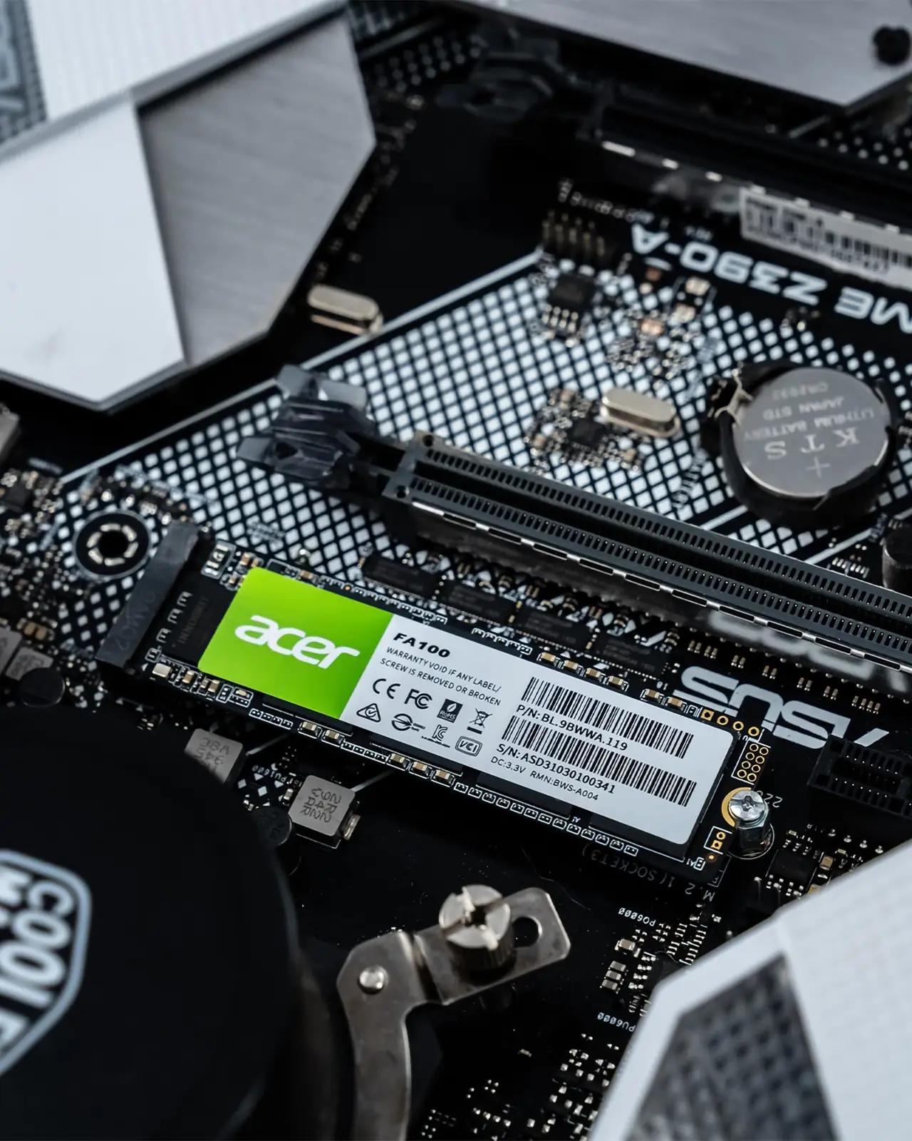 acer FA100 kiire NVMe SSD 512GB — mängu- ja töölahendus – pilt 7