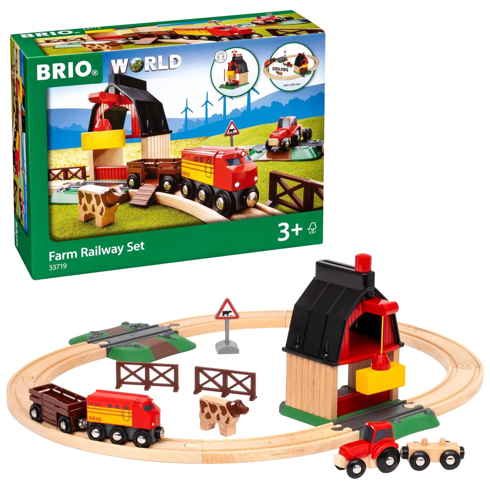 BRIO puidust talurongi komplekt – mänguline kingitus lastele