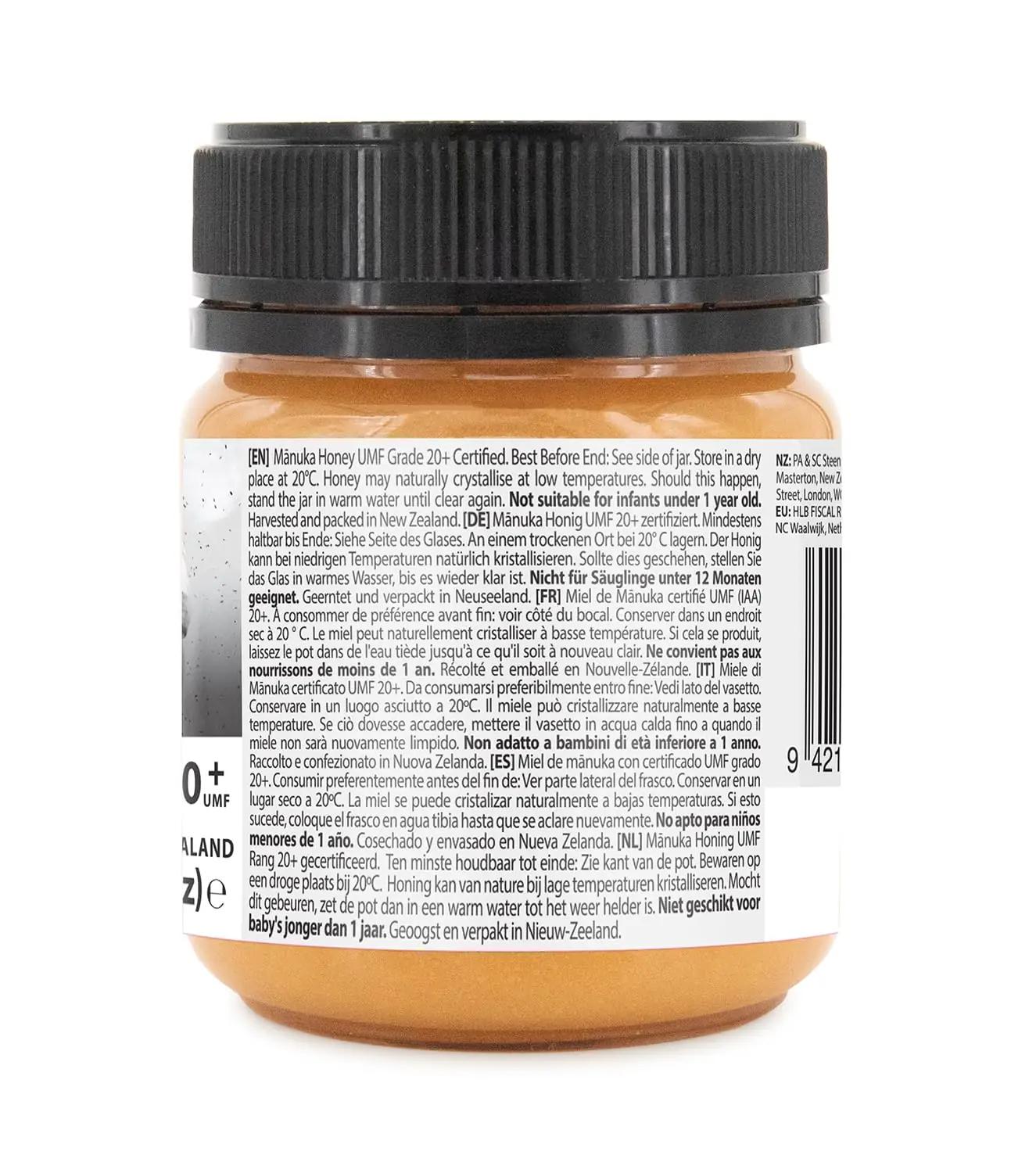 Steens Manuka mesi 225 g — puhas looduslik tugev toime – pilt 9
