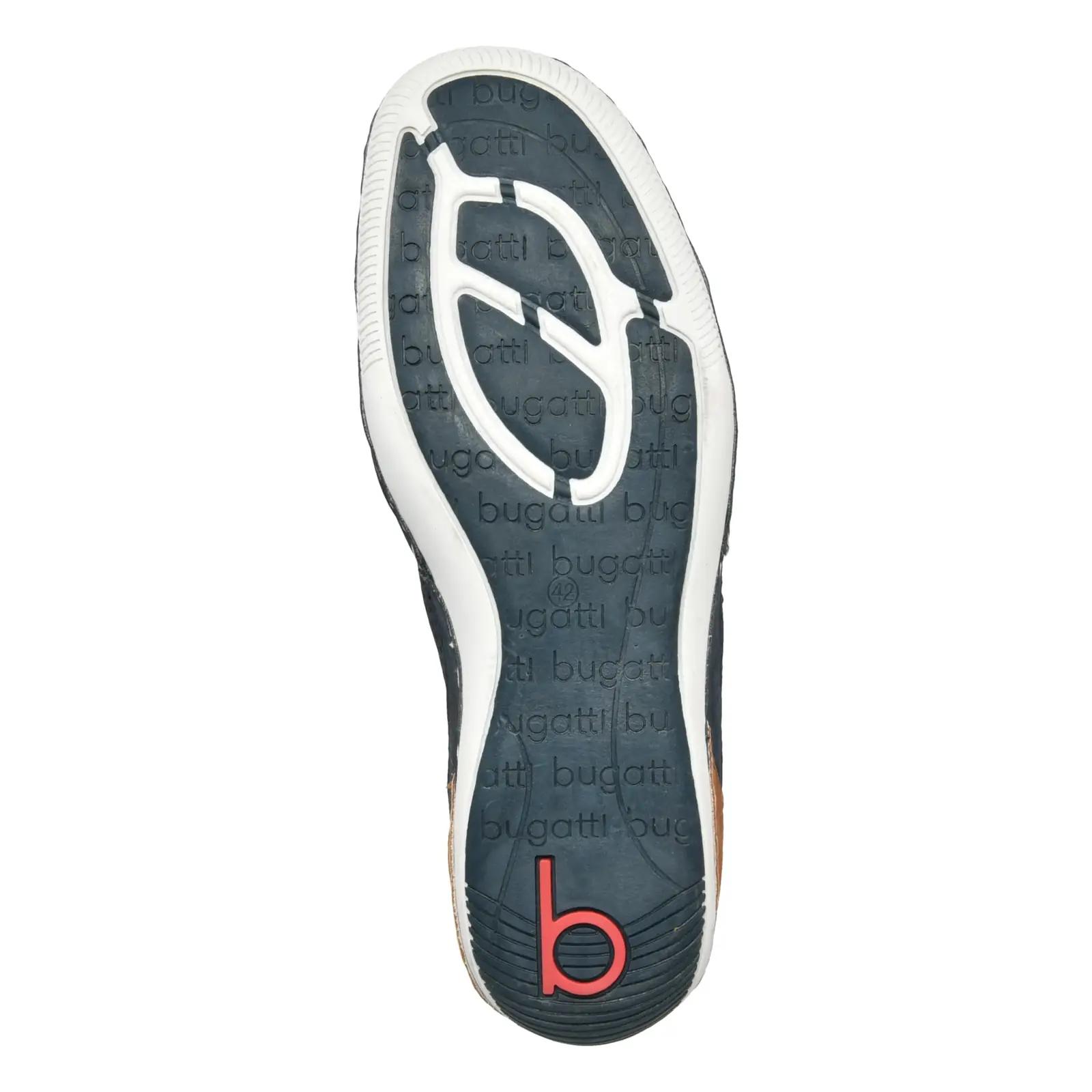 bugatti meeste klassikalised sinised loafer‑mokassiinid – pilt 7