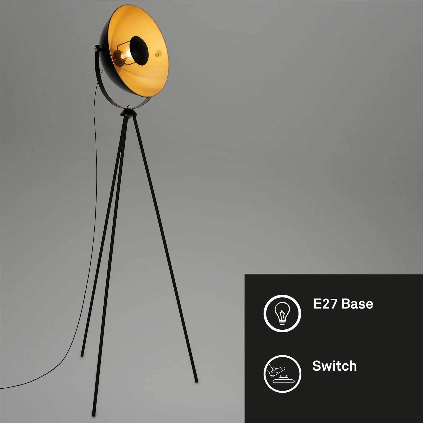 BRILONER retro metall-lugemislamp — stiilne ja kompaktne – detailne vaade