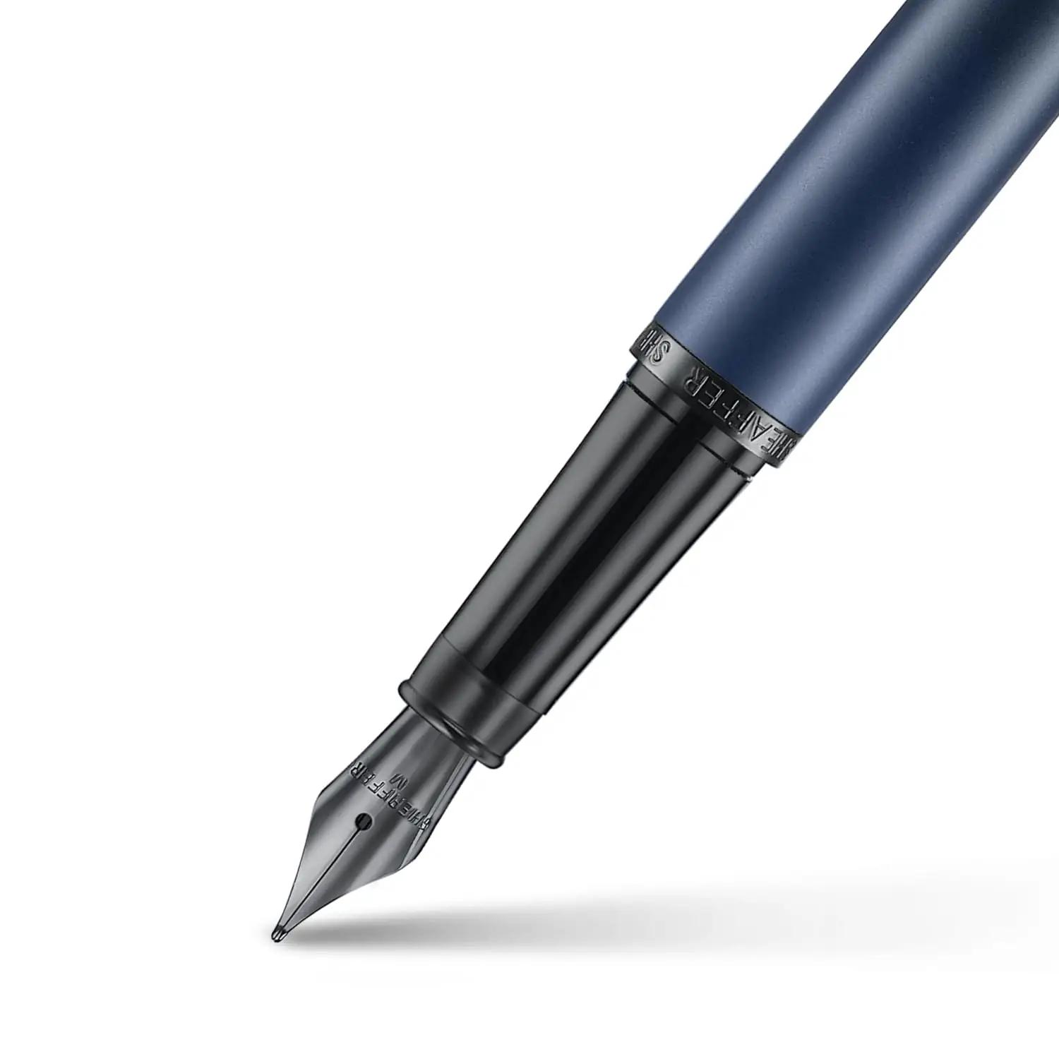 Sheaffer elegantne sinine sulepea — messingist kingitus – pakend ja tarvikud