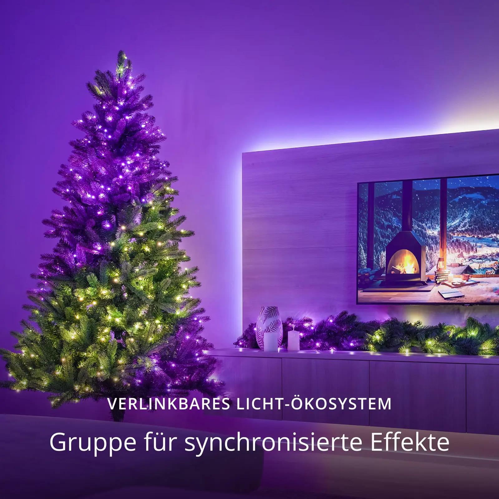 Twinkly nutikas LED-valgusti 20m — RGB kaunistamiseks – lisavaade