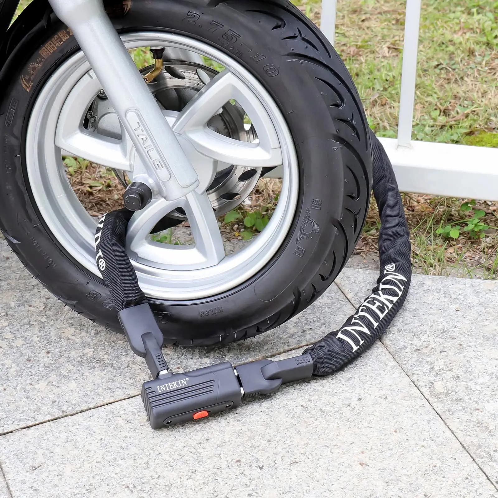 INTEKIN tugev 8 mm ketilukk 120 cm – turvaline kaitse rattale – pilt 6