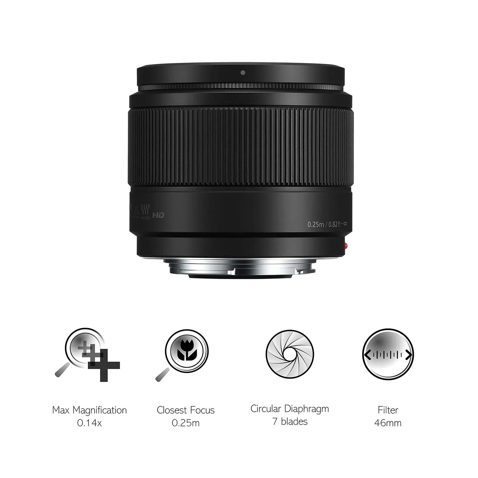 Panasonic kerge 25mm F1.7 objektiiv — kompaktne portree- ja – kasutusnäide