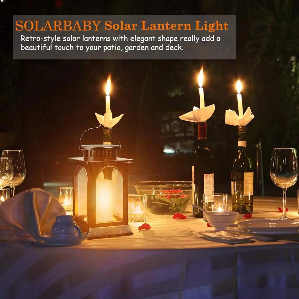 SOLARBABY roostevaba vintage metalli laternide komplekt – lisavaade