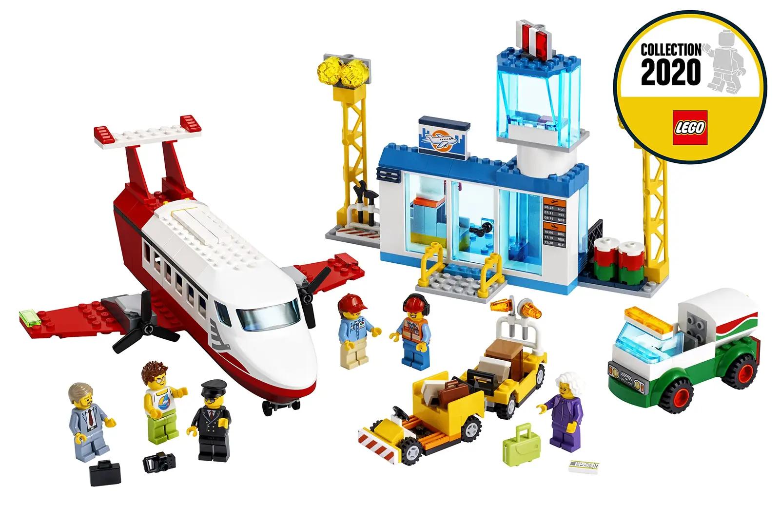 LEGO City lennujaama komplekt — mänguline ehituskingitus lapsele – lisavaade