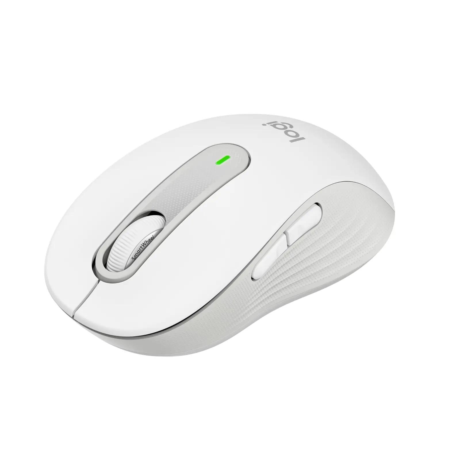Logitech mugav offwhite juhtmevaba hiir — ergonoomiline