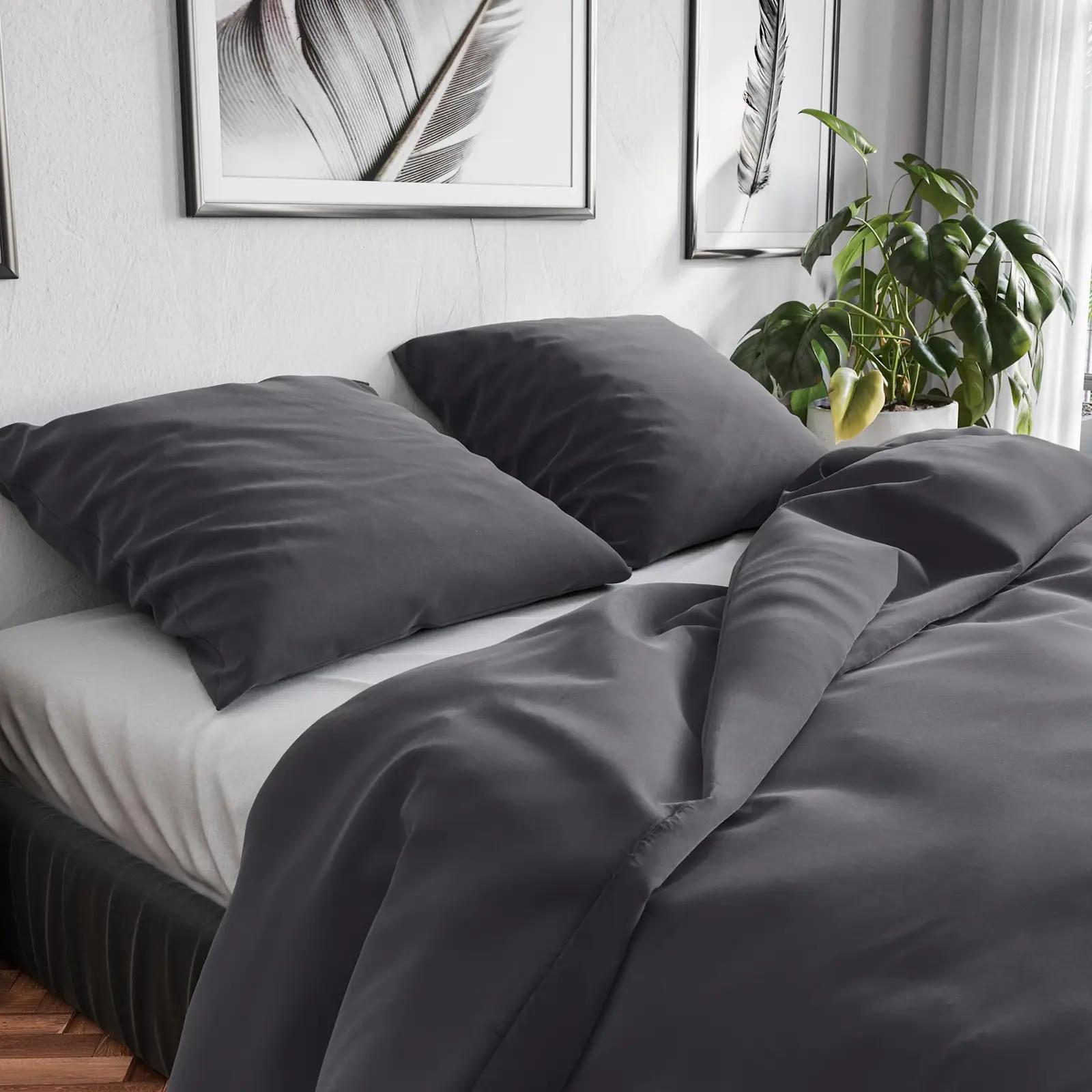 Wolkenfeld puuvillane voodipesu 135×200 – nahasõbralik komplekt