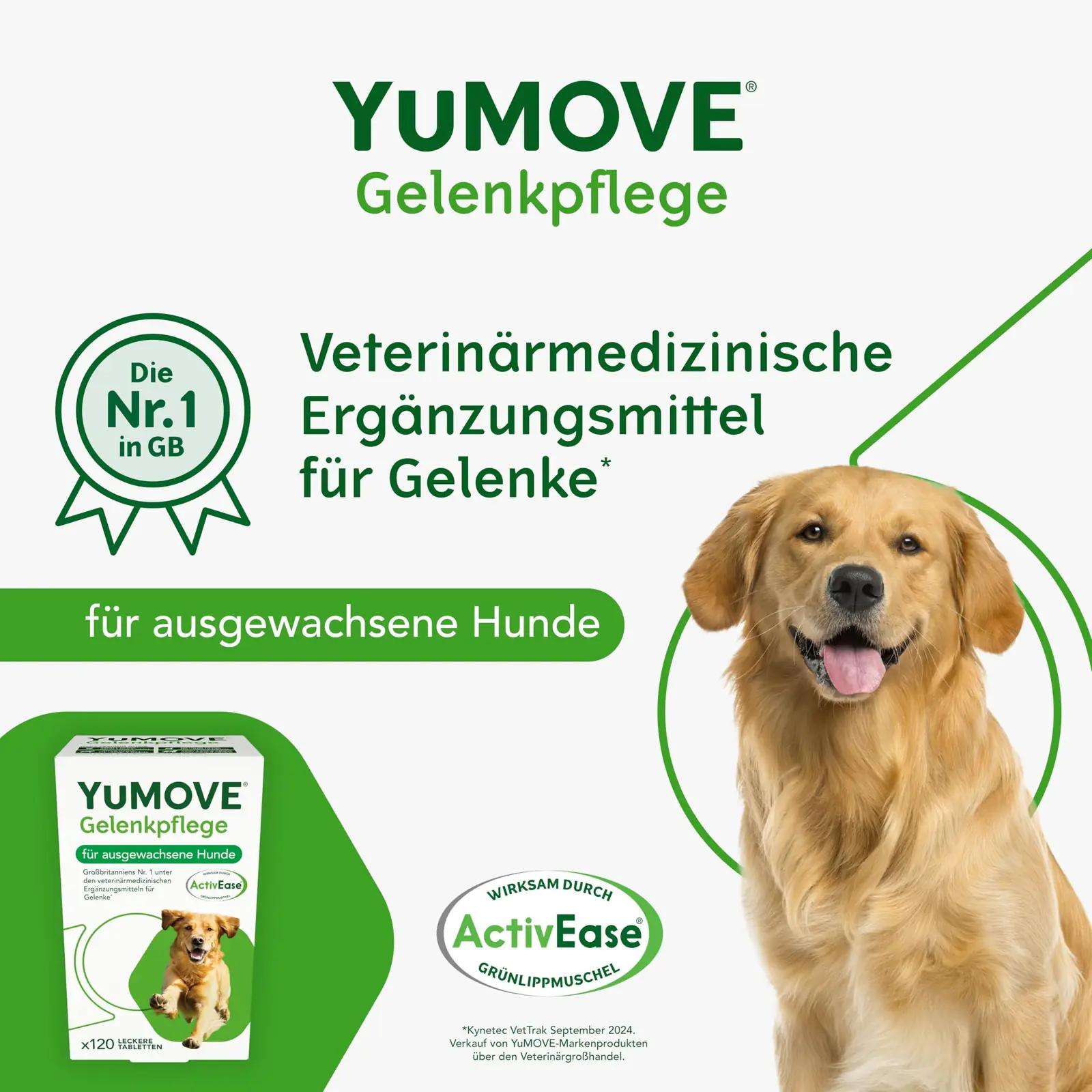 YuMOVE liigesetoidulisand koerale – tugevam liigesfunktsioon – detailne vaade
