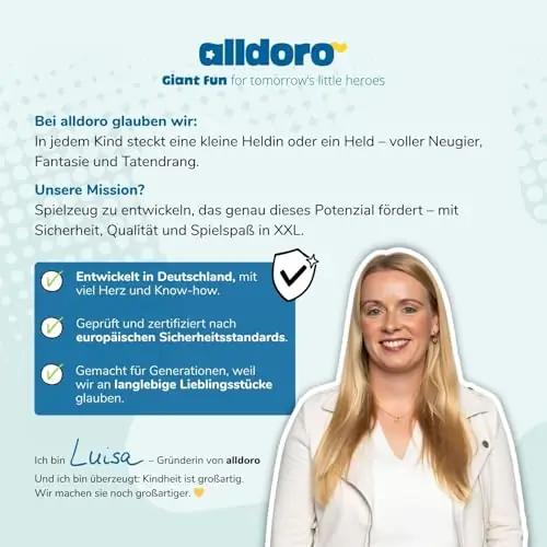 alldoro XXL plastist pere Ludo lauamäng — suur 150×150 cm – pilt 10