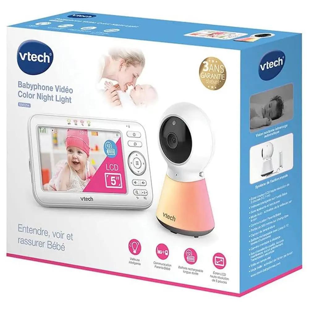 Vtech nutikas beebimonitor BM5254 valge 5″ ekraaniga – lisavaade