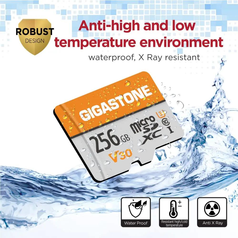 Gigastone 256GB MicroSDXC – kiire salvestus 4K videole – pilt 6