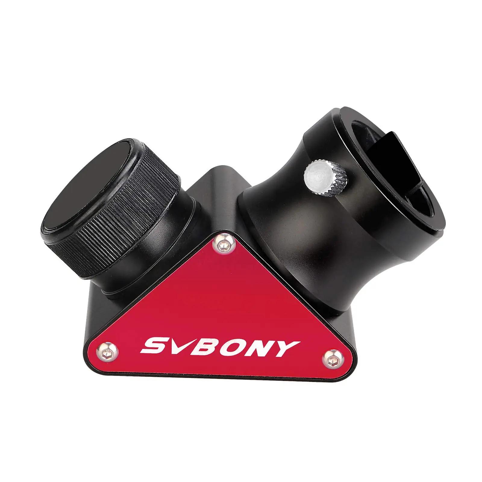SVBONY alumiiniumist diagonalpeegel — täpne ülespildiga adapter – detailne vaade