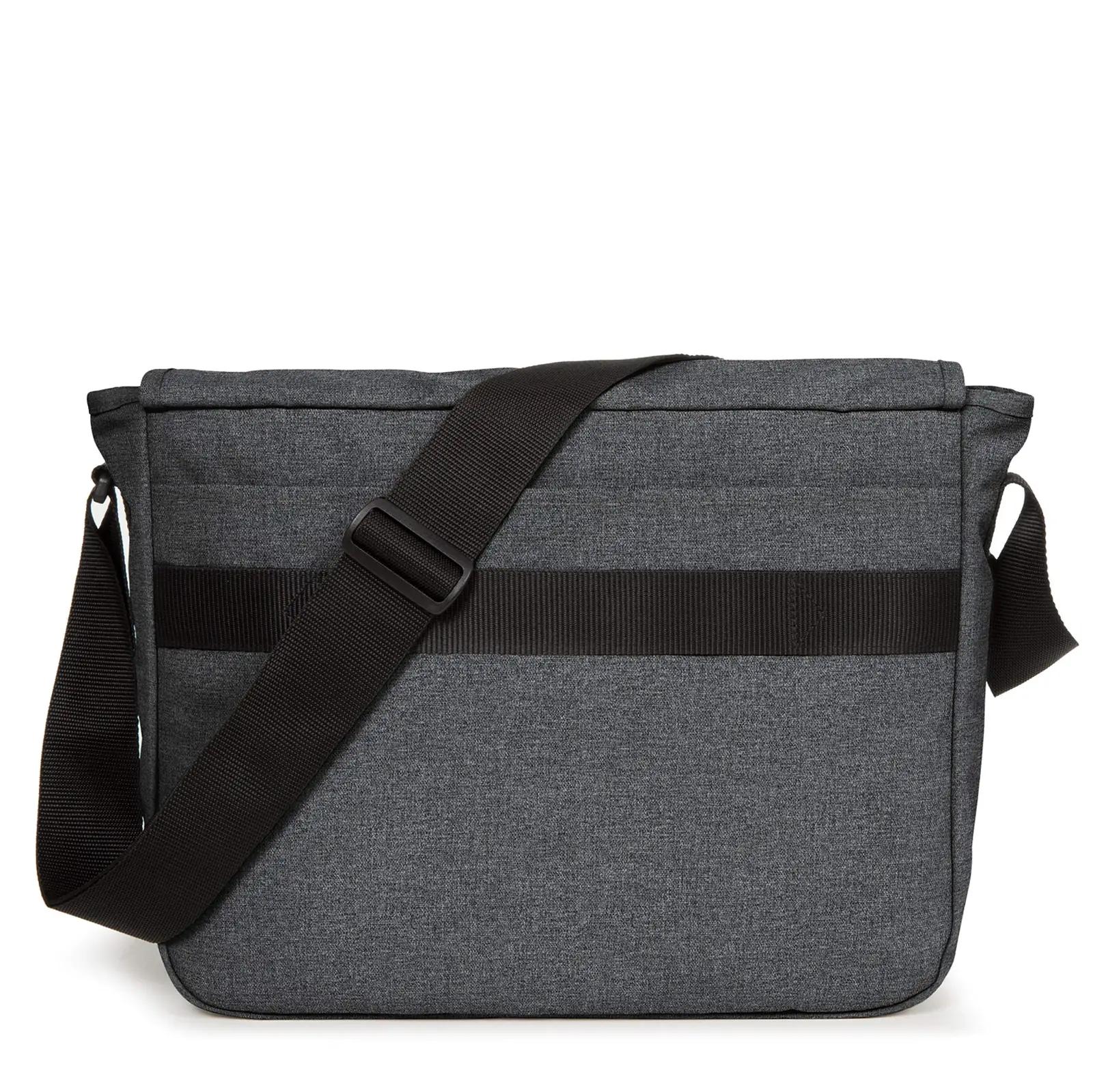 EASTPAK vastupidav põlvekott 20 L — must denim, igapäevaks – pakend ja tarvikud