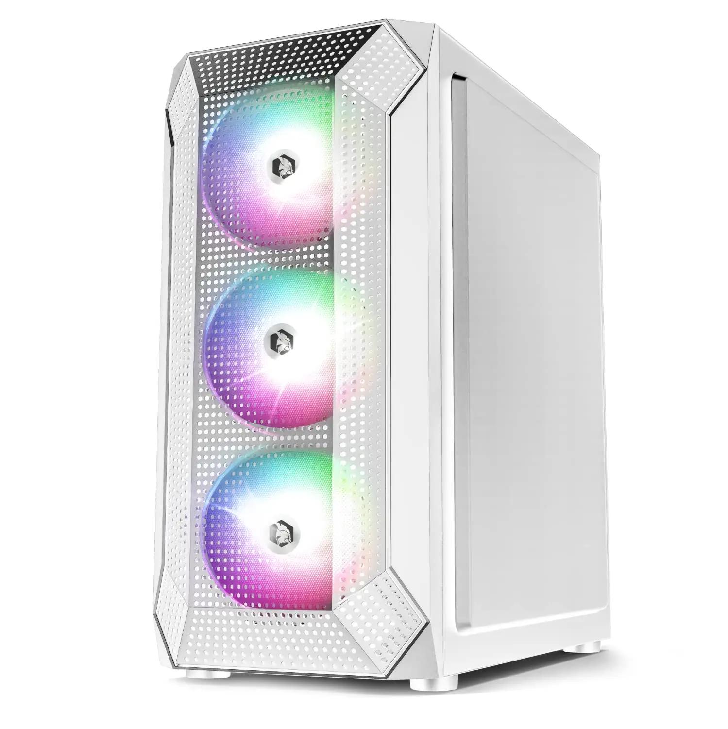 EMPIRE GAMING valge Gamer Ruby korpus — ARGB klaaspaneel – pilt 9