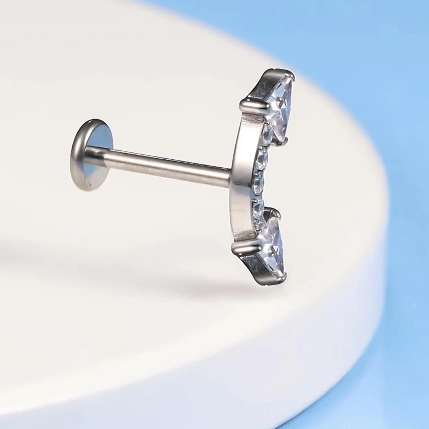 limerencia hüpoallergeenne titani piercingsari – mugav ja kerge – pilt 8