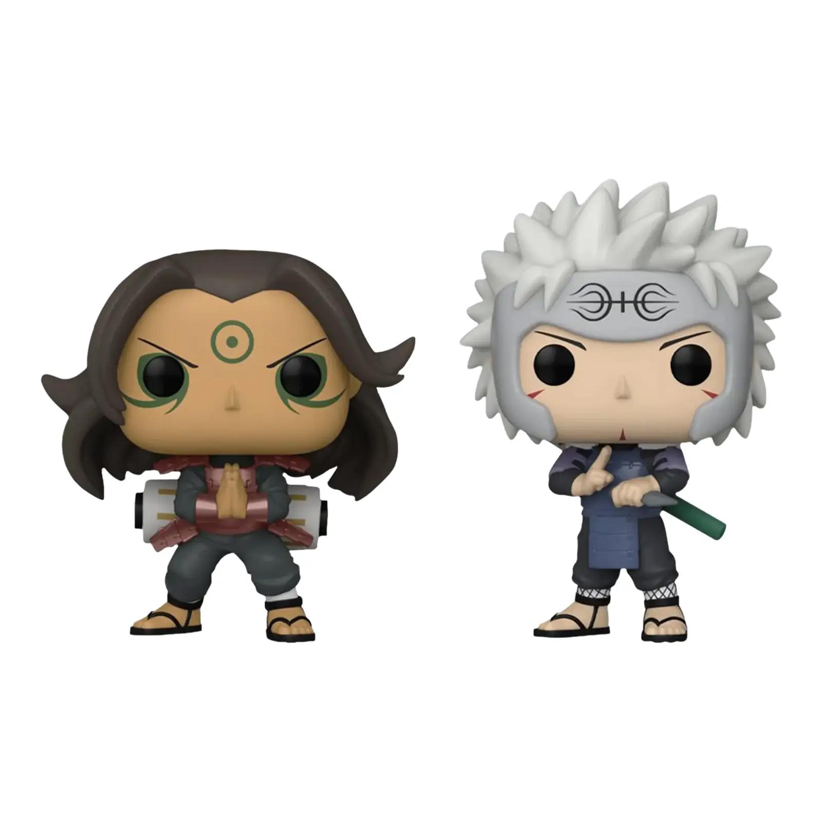 Funko vinüülfiguurid Naruto — Hashirama ja Tobirama komplekt – pakend ja tarvikud