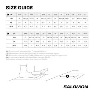 Salomon L47170300 spordijalatsid – detailne lähivaade