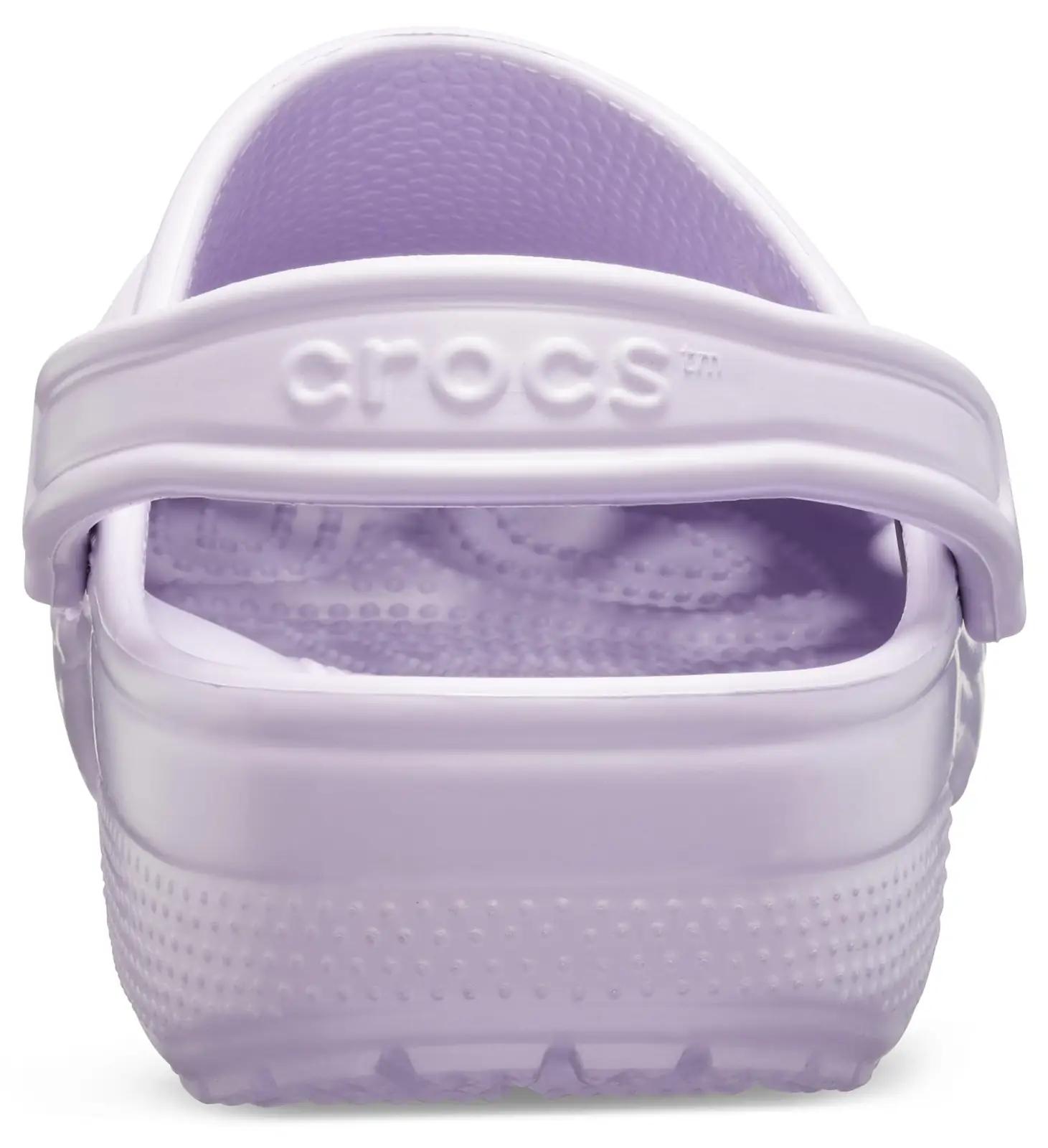 Crocs lavendli EVA-klotsid — kerged ja mugavad igapäevajalanõud – pakend ja tarvikud