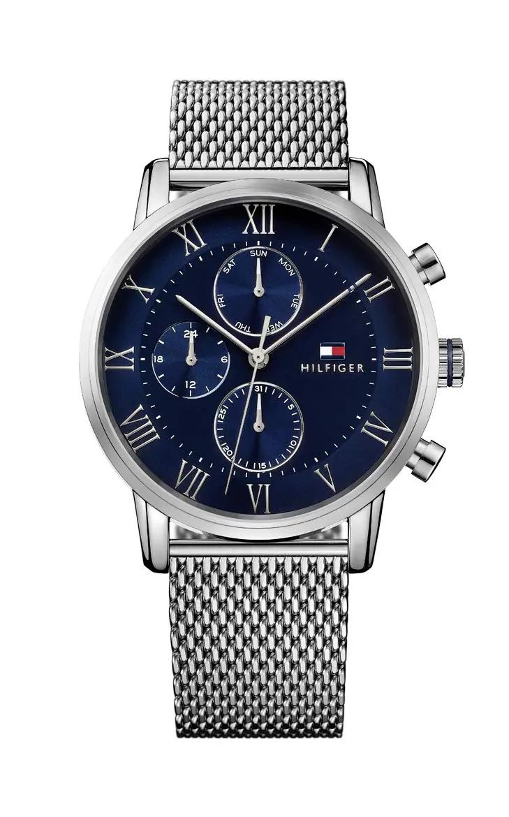 Tommy Hilfiger roostevaba meeste käekell — stiilne mesh-hihn