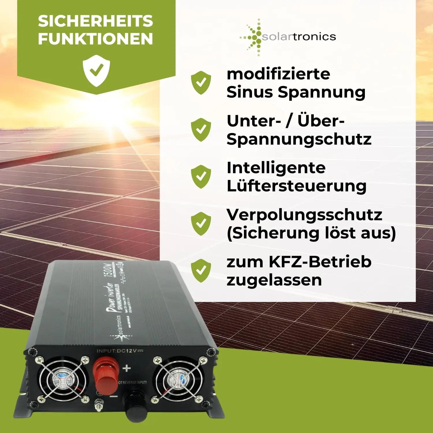 solartronics inverter 12V 1500W — kodune toiteallikas ja – pilt 9