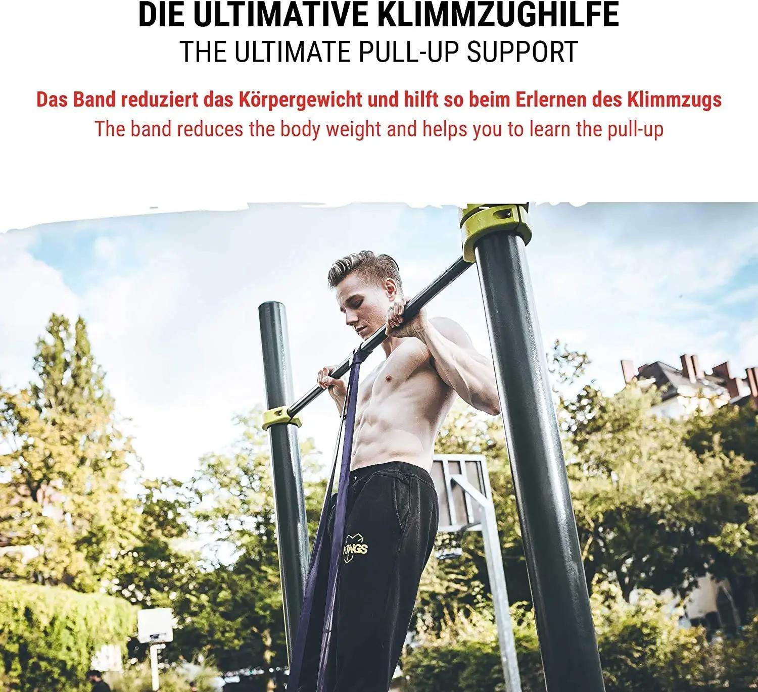 VIA FORTIS naturelkautšuk tugevuse elastikud komplekt – detailne vaade