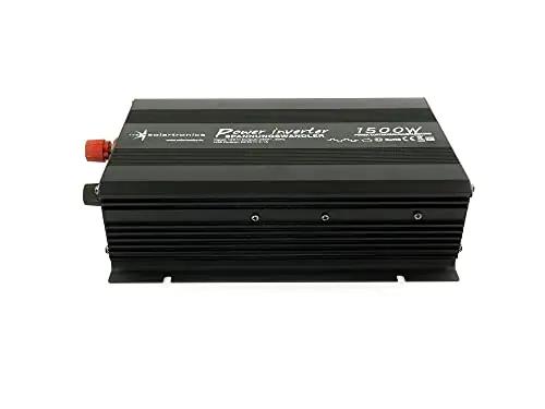 solartronics inverter 12V 1500W — kodune toiteallikas ja – pakend ja tarvikud
