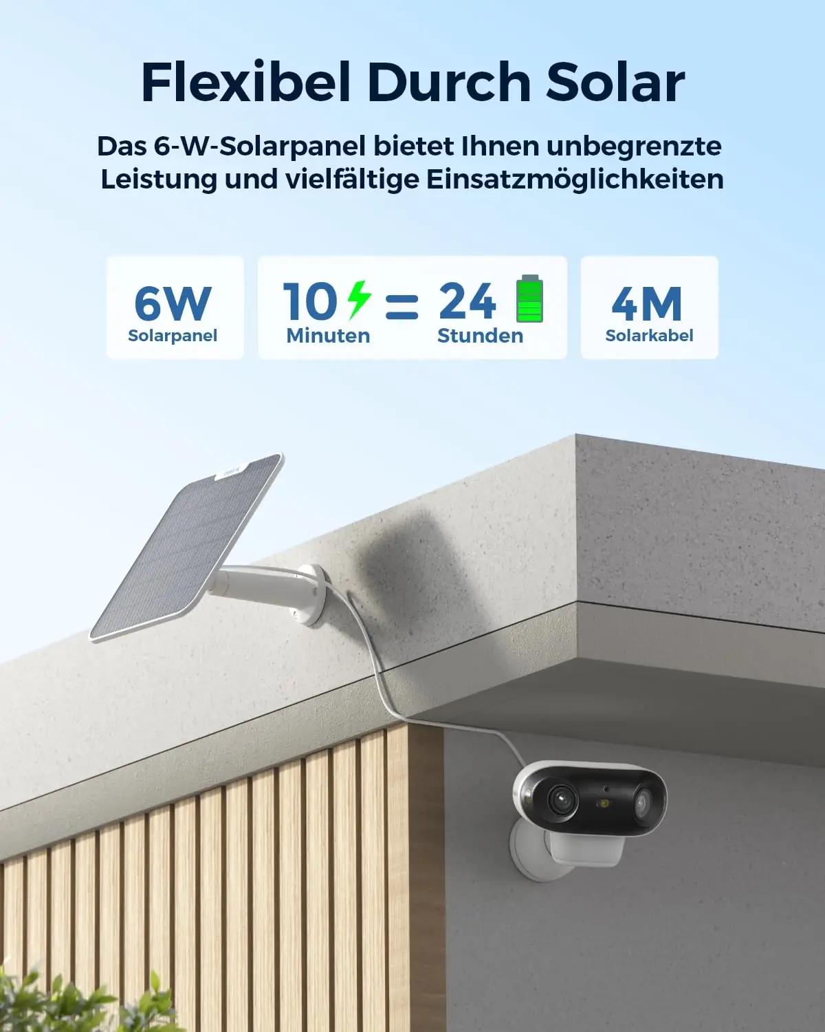 Reolink välikaamera metallist korpusega – 4K ja päikesepaneeliga – lisavaade