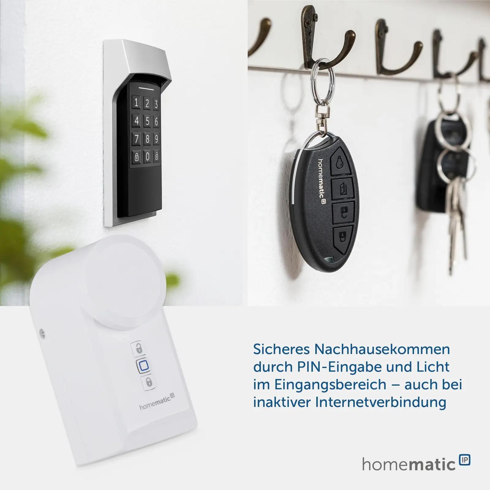 Homematic IP valge metallist ukselukumootor — lihtne paigaldus – pilt 7