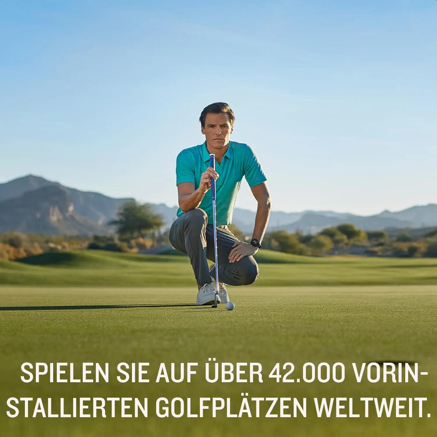 Garmin stiilne silikoonkäepaelaga golfikell — täpne – lisavaade