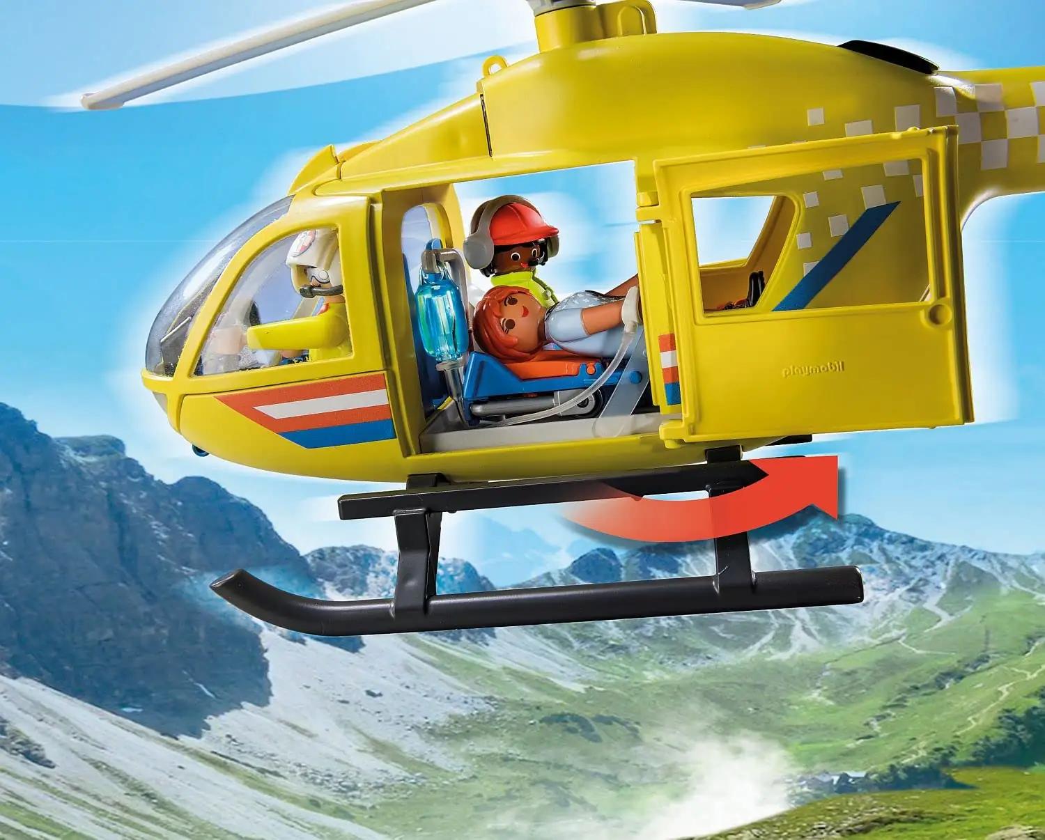 PLAYMOBIL päästehelikopter lastele — mänguasi 71203 – pilt 8