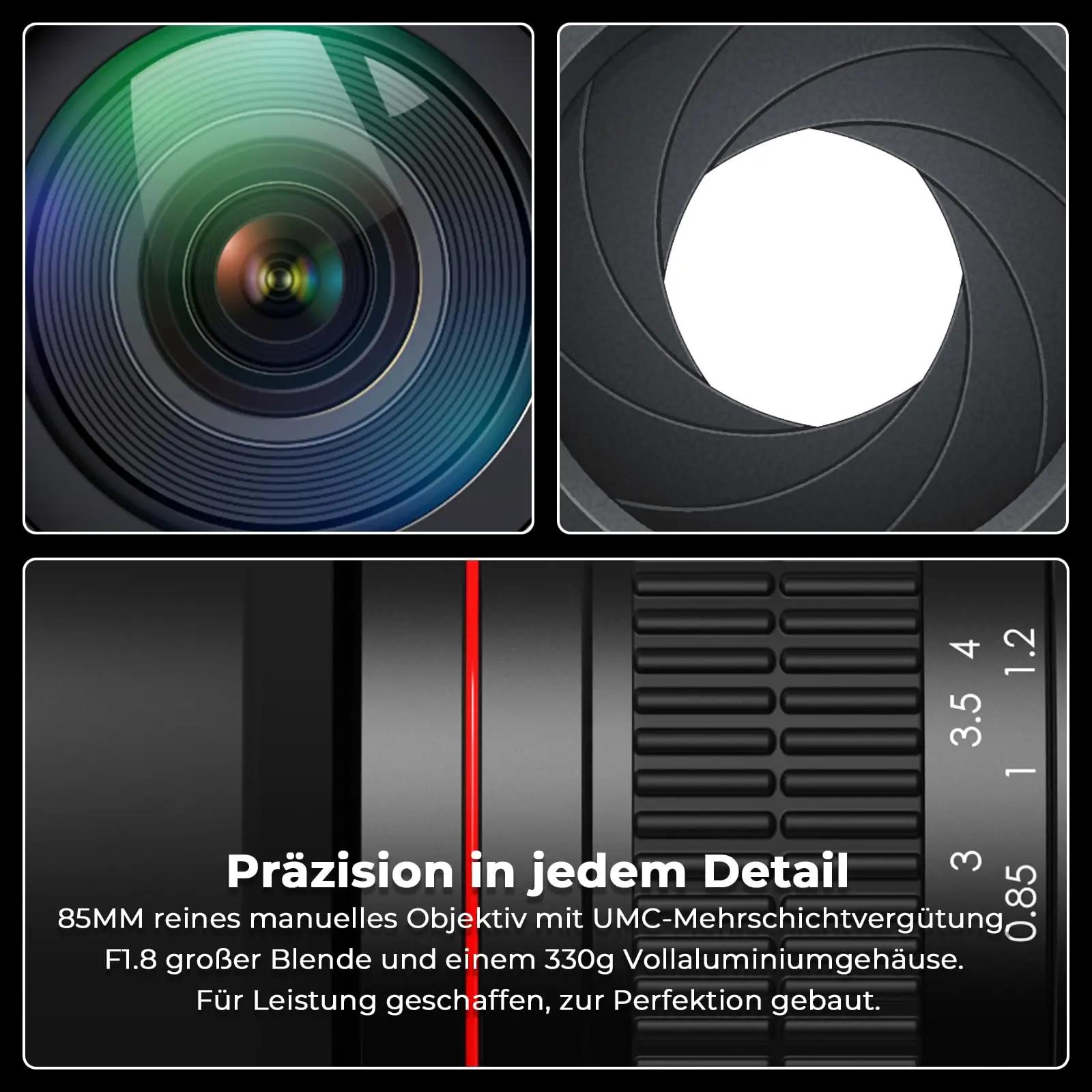lightdow 85mm F1.8 portreeobjektiiv – kerge ja terav – kasutusnäide