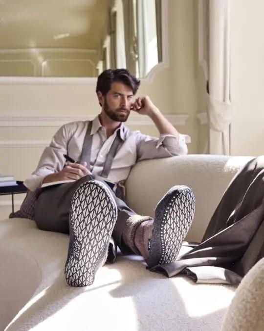 FALKE villased Stoppersocken Cosyshoe — soojad kodusokid – pilt 7