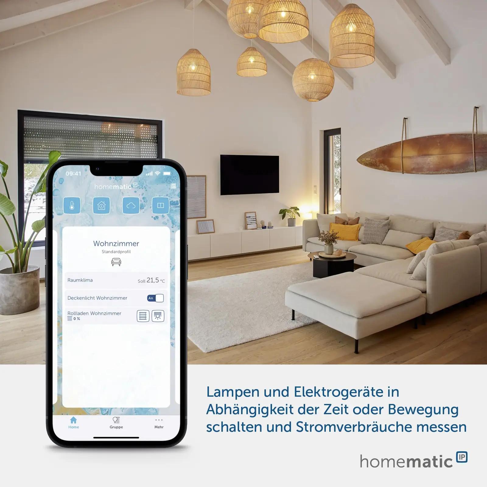 Homematic IP nutikas voolu- ja lülituselement kodusele – detailne vaade