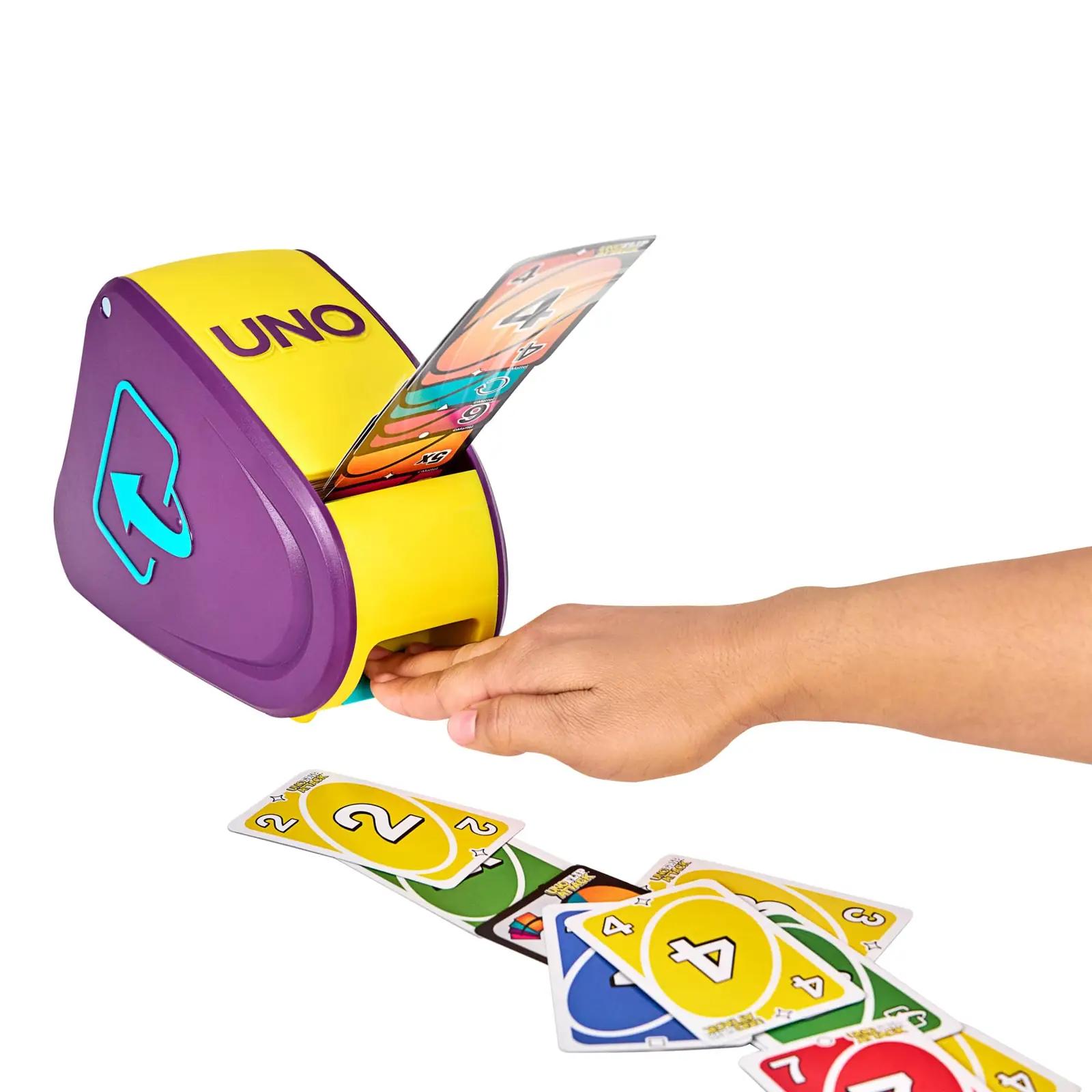 Mattel Games UNO Flip Extreme — lõbus peremäng plastikust – kasutusnäide
