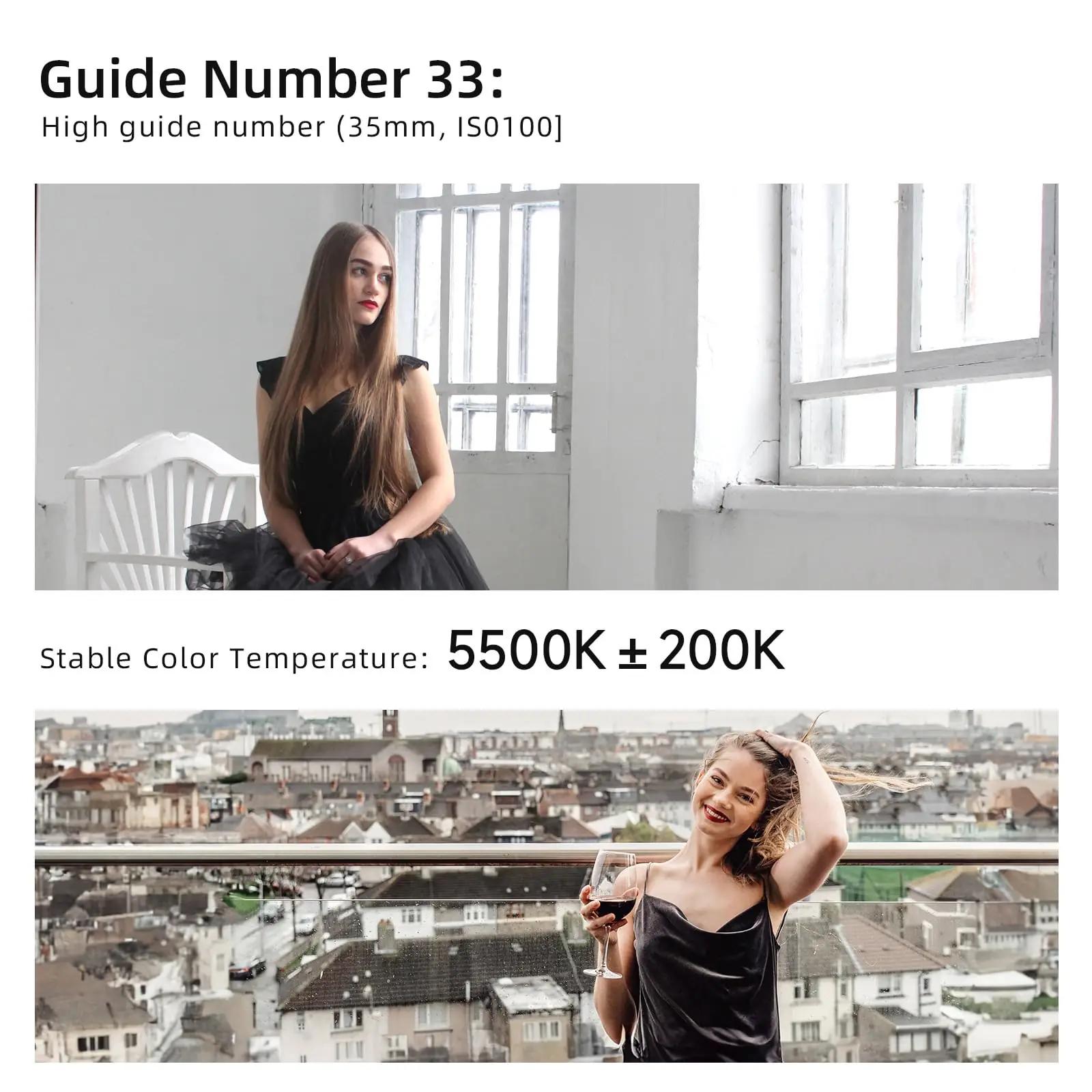 PHOTOOLEX kompaktne välk FK310 — tugev valgus ja vastupidav – pilt 6