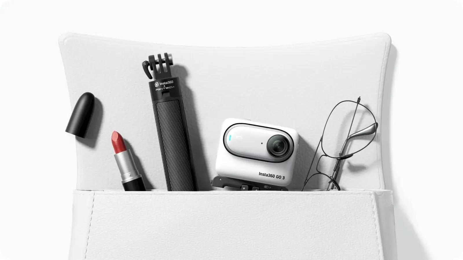 Insta360 kerge mini-statiiv ja selfie-kepp — mitmekülgne kasutus – kasutusnäide