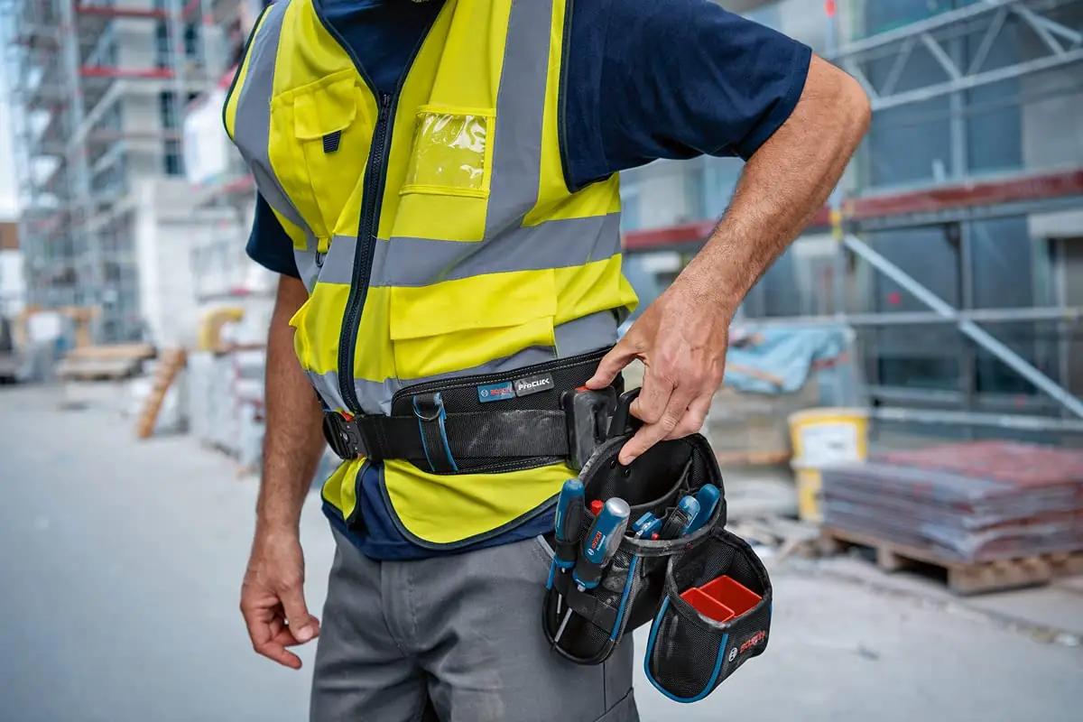Bosch Professional töörihmavöö komplekt S/M – detailne vaade
