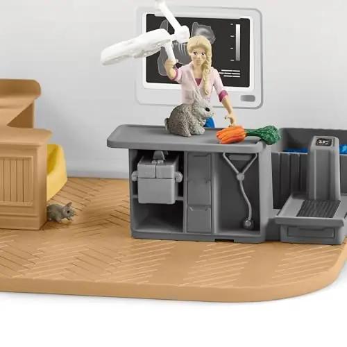 SCHLEICH mängukomplekt loomaarstipraksis – hariv kingitus lastele – pilt 10