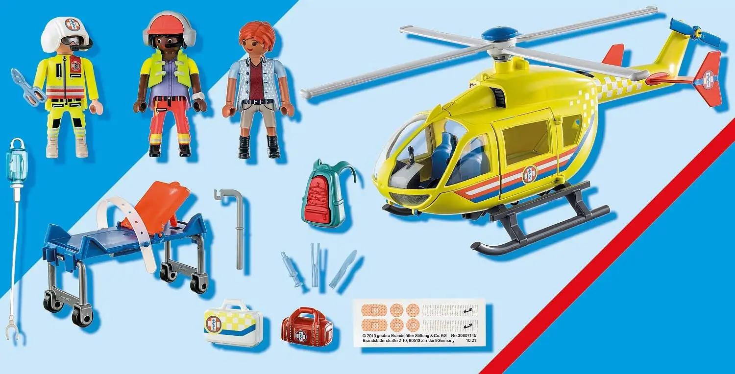 PLAYMOBIL päästehelikopter lastele — mänguasi 71203 – pilt 7